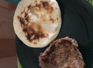 Una foto de Churrasco con Arepa Ocañera