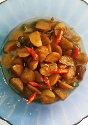 Foto resep Tumis baso asam manis