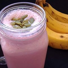 A picture of Banana Rose Smoothie.