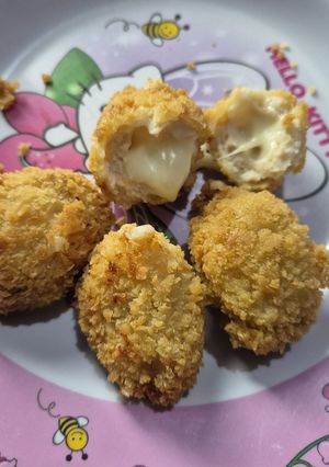 Foto resep Nugget Homemade Anak isi Ayam Udang Keju Mozarella