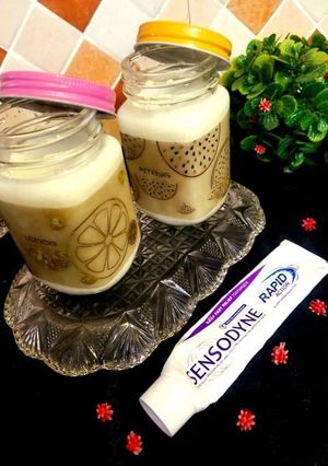 A picture of Meethi lassi.