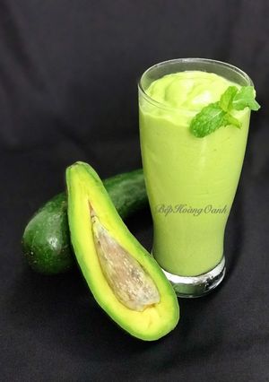 Hình của món Sinh Tố Bơ.