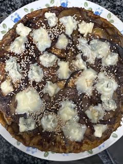 Una foto de 526. Tarta de verduras inversa (principal verdura)