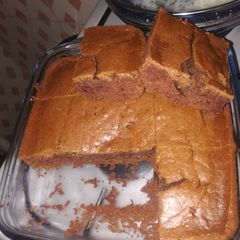 Eggless Chocolate- coffee cake #baking contest A picture of Eggless Chocolate- coffee cake #baking contest.