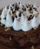 Brownie con Dulce de leche y Merengue 👑