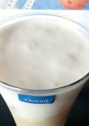 Hình của món Topping kem mặn (milk foam) cho trà sữa.