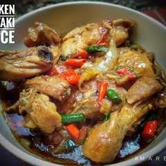 A picture of Chicken teriyaki sauce.