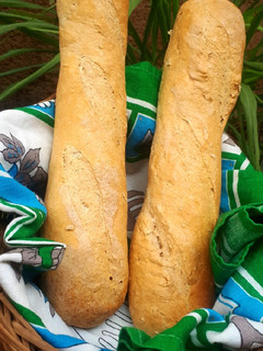 A picture of Baguette bread.