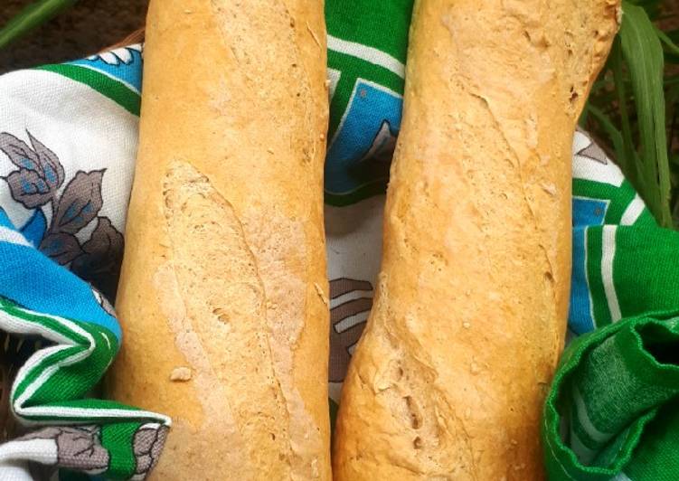 Steps to Make Speedy Baguette bread