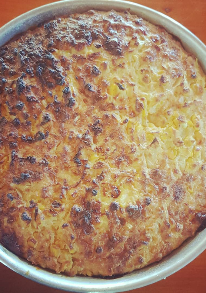 Una foto de Chipa guazu (pastel de choclo)