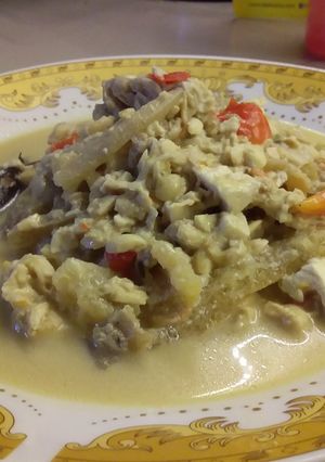 Foto resep Sayur tumpang #lagilagitempe #Anakrantau