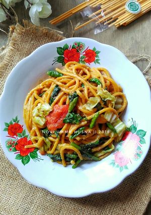 Foto resep Mie lidi goreng sederhana (khas medan)