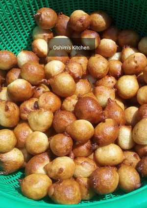 A picture of Spiced Puff Puff.
