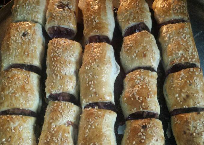 Recipe of Jamie Oliver My Daddys Sausage Rolls