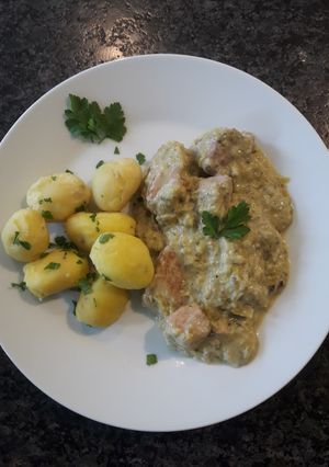 Une photo de Sauté de porc aux poireaux