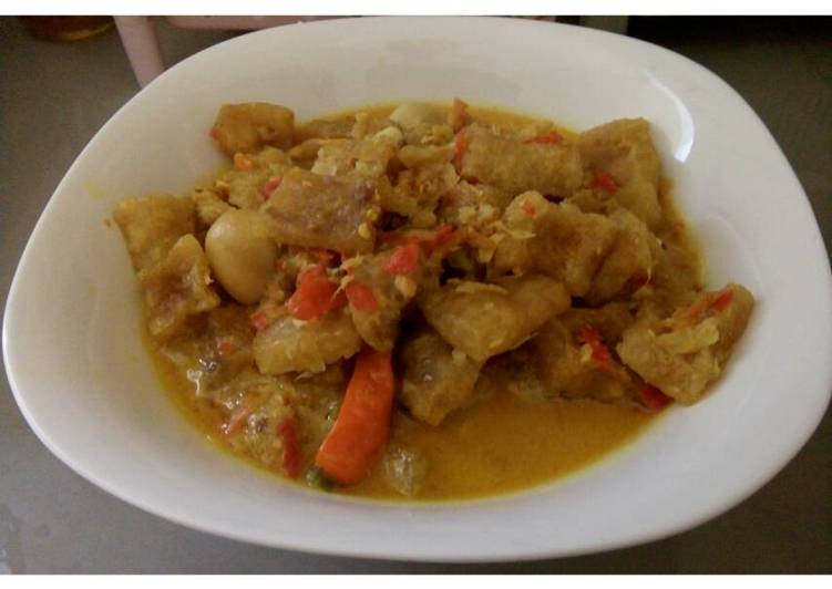 Resep Rambak Kuah Santan yang Lezat Sekali