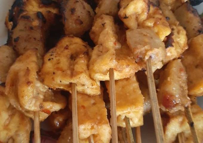 Resep: Sate tahu bakso Menu Enak Dan Mudah Dibuat