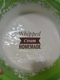 Foto resep Whipped Cream Homemade