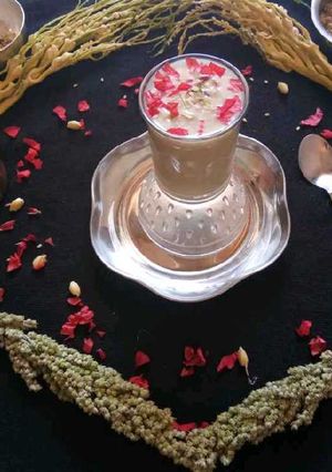 A picture of Dry Nuts Thandai.