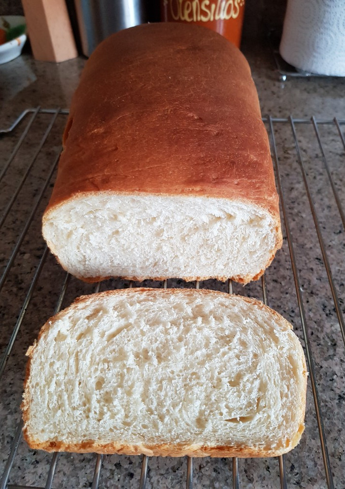 Una foto de Pan de molde casero