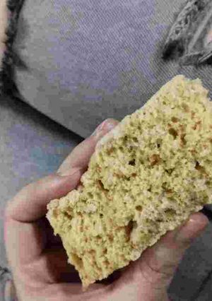 Una foto de Pan de ajo de arroz integral