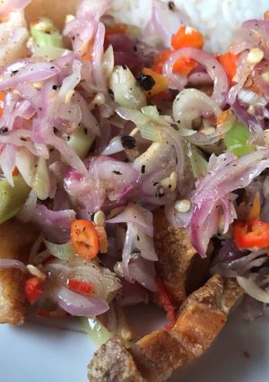Foto resep Babi Crispi Sambal Matah