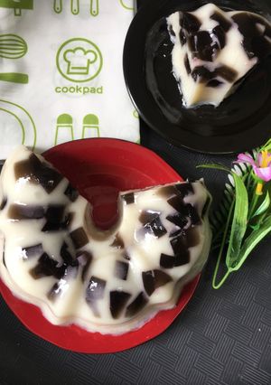 Foto resep Puding buah sirsak + Cincau