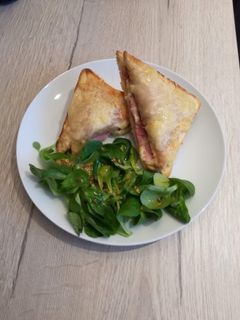 Una foto de Croque monsieur a mi manera