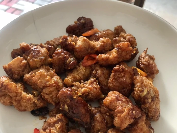 Cara Gampang Membuat Resep Ayam Karage Kecap Mentega yang Menggugah Selera Anti Ribet, Uenak Banget