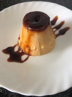 Una foto de Flan de galletas María (Mambo/Thermomix)