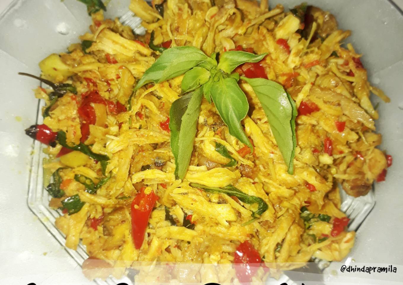 Ayam Suwir Rica Kemangi