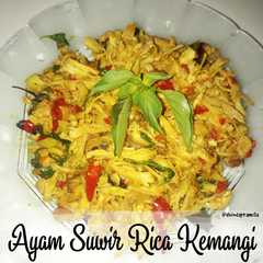 Ayam Suwir Rica Kemangi রেসিপির প্রধান ছবি