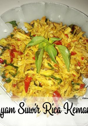 Foto resep Ayam Suwir Rica Kemangi