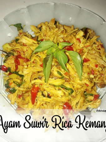 Resep Ayam Suwir Rica Kemangi Untuk Jualan