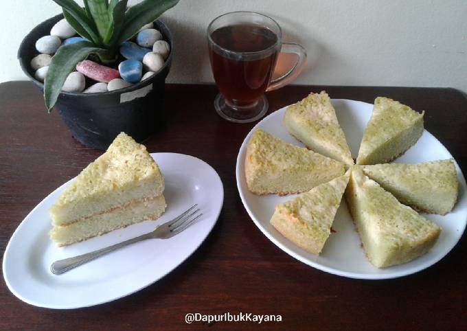  Resep 358 Bolu Bayam Keju Magiccom Tanpa Mixer Takaran Sendok oleh 