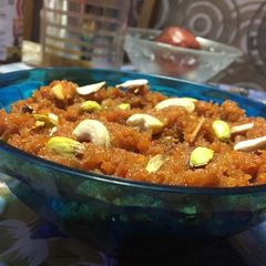 A picture of Gajar ka halwa.