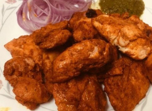 A picture of Chicken Masala Tikka.