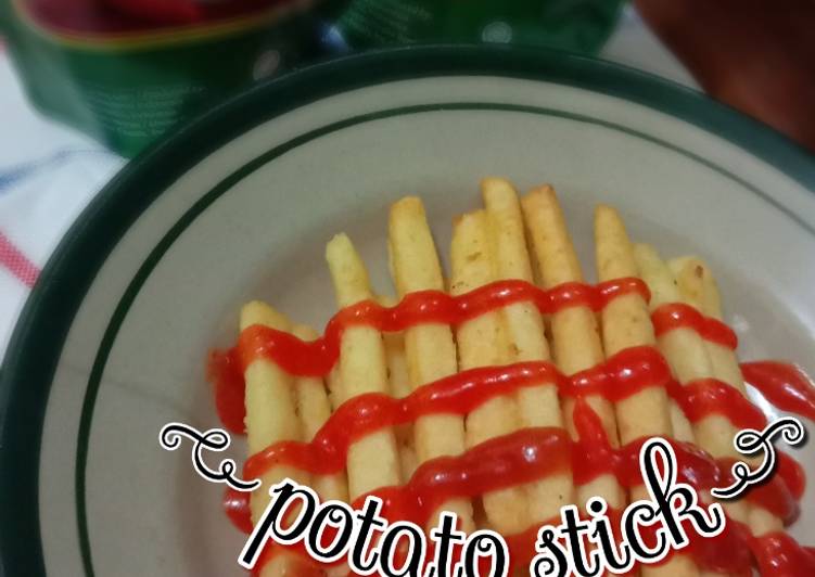 Cara Bikin Potato stick renyah &amp; gurih yang Enak Banget