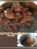 Kaki Babi Kecap /Cukiok (ala chef)
