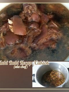 Foto resep Kaki Babi Kecap /Cukiok (ala chef)
