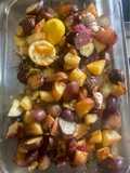 Papas al romero, ajo y limón