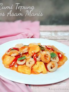 Foto resep Cumi Tepung Saos Asam Manis