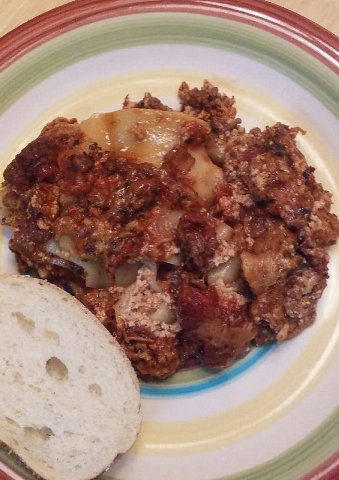 A picture of Slow Cooker Lasagna.