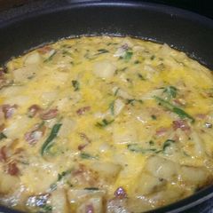 A picture of Egg & Potato skillet supper.
