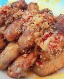 Cánh gà khúc giữa chiên nước mắm tỏi ớt