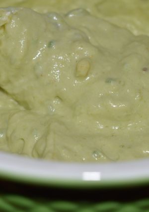 Una foto de Crema de palta