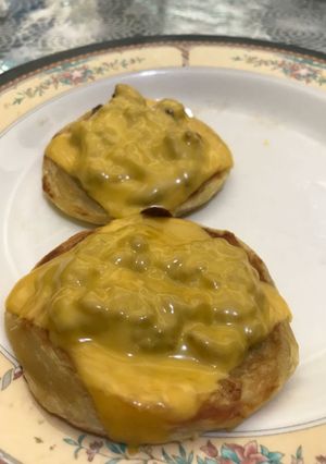 Foto resep Roti maryam cheese bolognaise