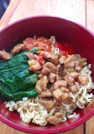 Foto resep Mi ayam super sat set non msg