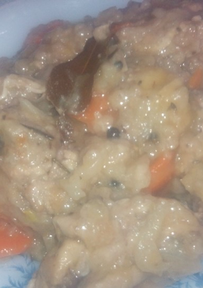 Una foto de Pollo escabechado