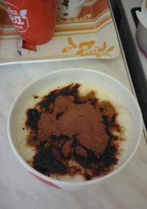 Csokis-fahéjas tejbegríz recept fotója